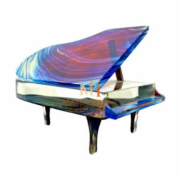 Blown Glass Piano