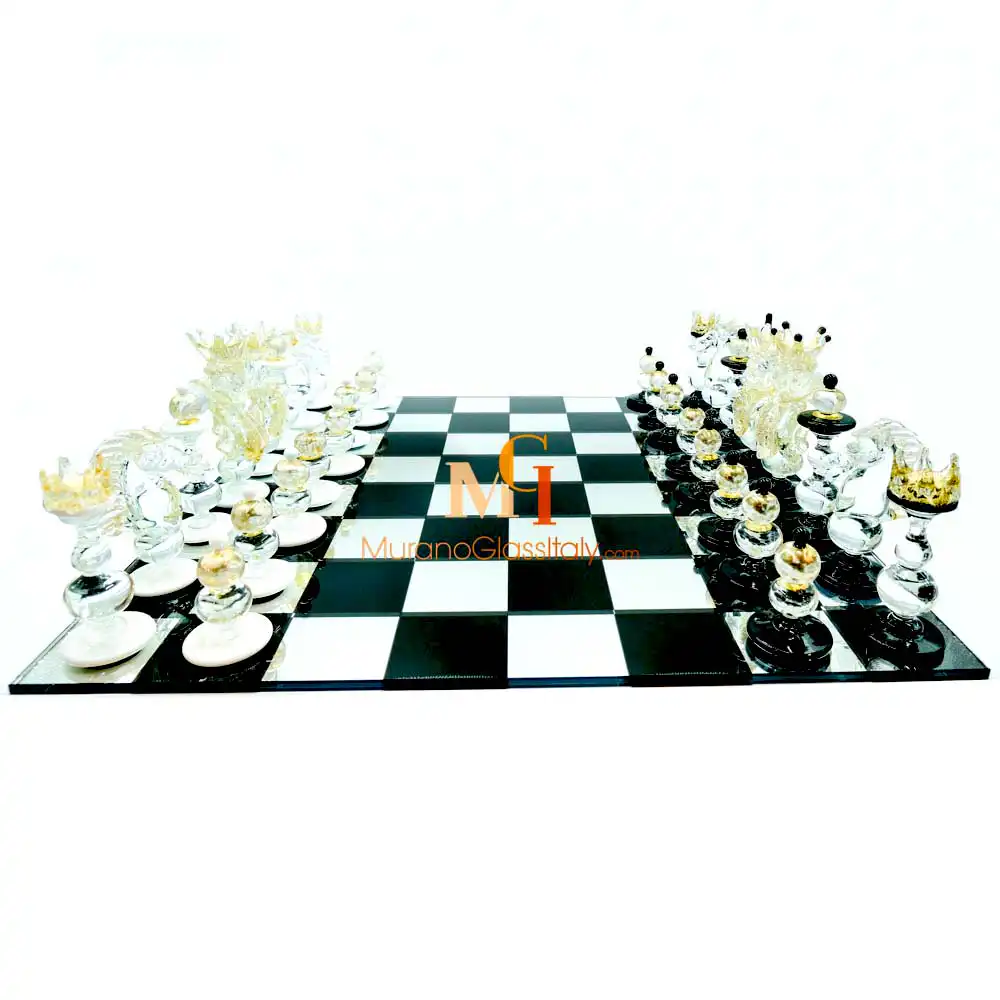 Checkmate - Échiquier En Verre Design Échiquier En Verre Design