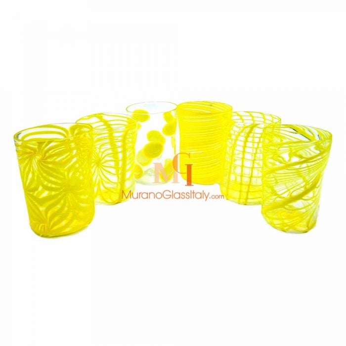 Murano Glass Water Tumblers