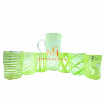 Murano Glass Water Tumblers