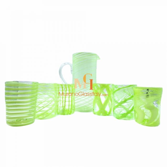 Murano Glass Water Tumblers