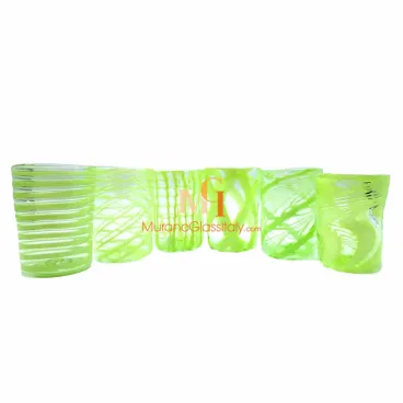 Murano Glass Water Tumblers