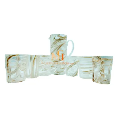 Murano Glass Water Tumblers