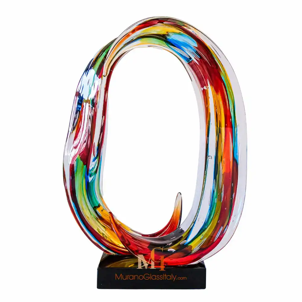 Aura – Blown Glass Art Sculptures – 2 Blown Glass Art Sculptures