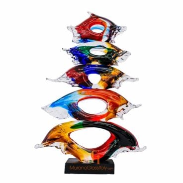 Murano Glass Statues