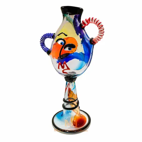 ●60s ヴェトレリア工房 ムラーノ風 大きい花瓶 高さ42cm 重さ1570g picasso-vase-2-455x455.webp