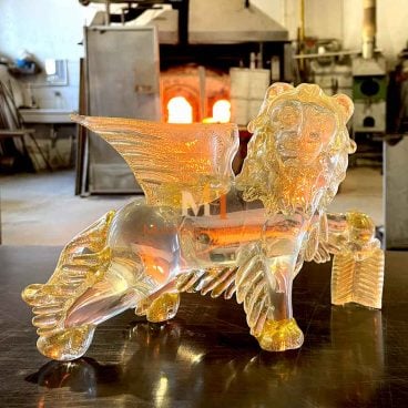 Löwe Skulptur