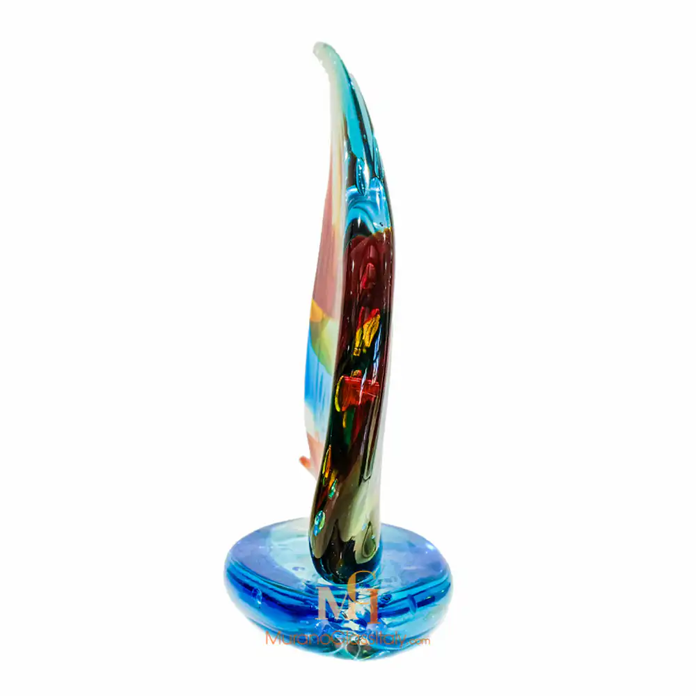 Fortuna – Murano Glass Boat – 2 Murano Glass Boat