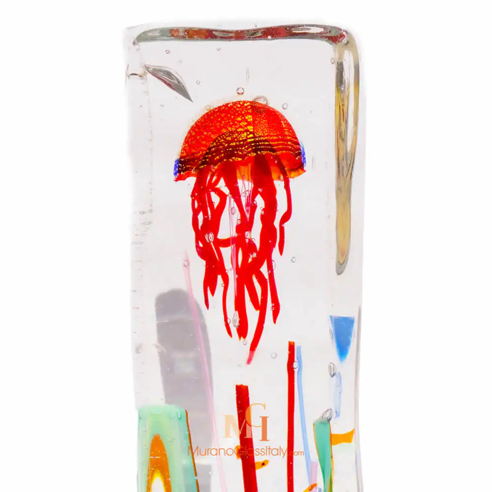 Cyanea 2 – Hand Blown Glass Jellyfish
