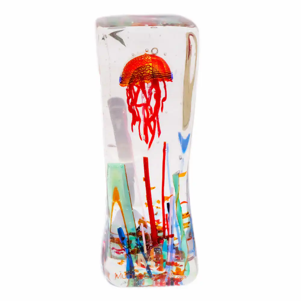 Cyanea 3 – Hand Blown Glass Jellyfish