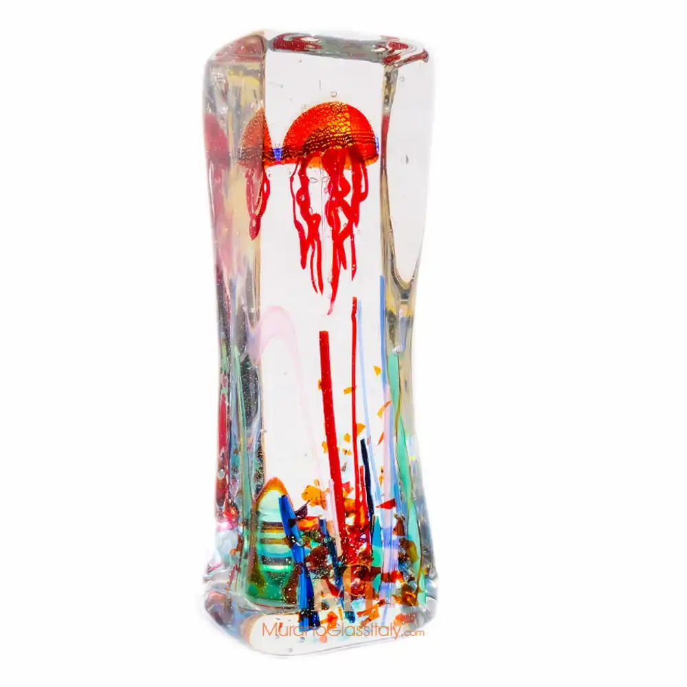 Cyanea 4 – Hand Blown Glass Jellyfish