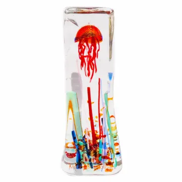 Hand Blown Glass Jellyfish