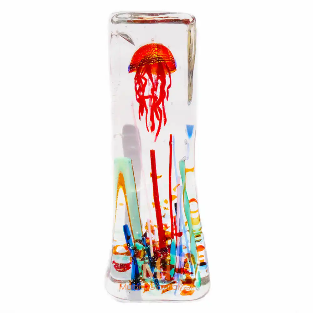 Cyanea - Hand Blown Glass Jellyfish