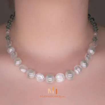 Murano Glass Beaded Necklace