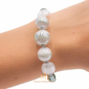 Murano Glass Beads Bracelet