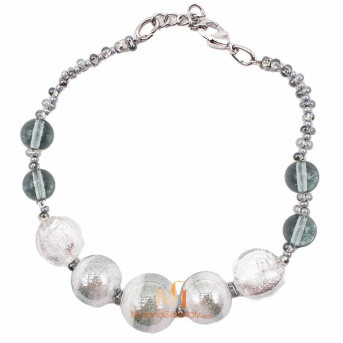 Murano Glass Beads Bracelet