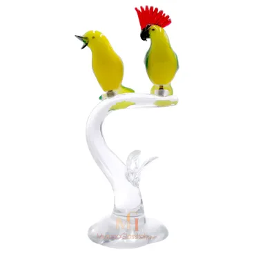 Hand Blown Glass Birds