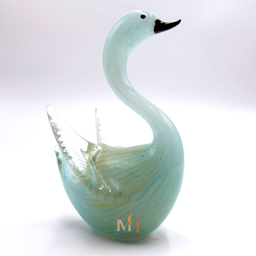 Odette 2 – Murano Glass Swan Murano Glass Swan