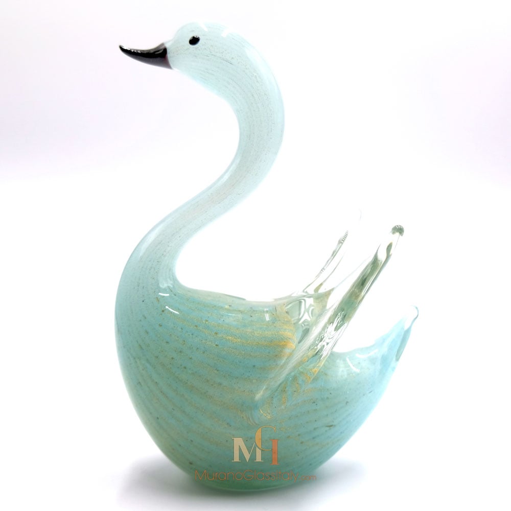 Odette 4 – Murano Glass Swan Murano Glass Swan