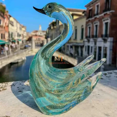 Odette-S2-Murano-Glass-Swan-