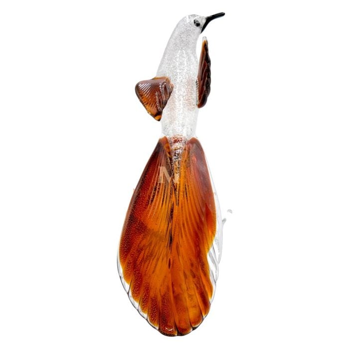 Oiseau En Verre Soufflé Murano