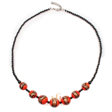 Halskette Aus Muranoglas 