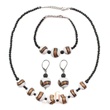 Chic White - аутентичные украшения из муранского стекла