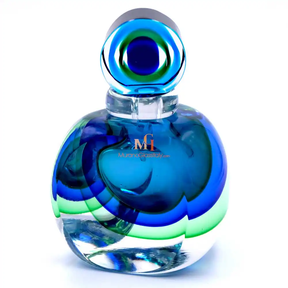 Acquamarina - Handmade Glass Perfume Bottles Handmade Glass Perfume Bottles