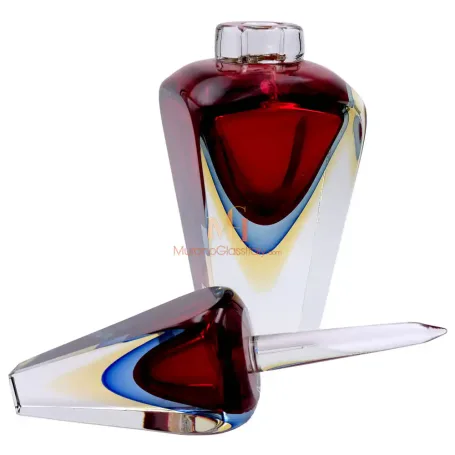 イタリア ベネチアン ムラーノ　香水瓶　パフュームボトル Romance-2-Venetian-Perfume-