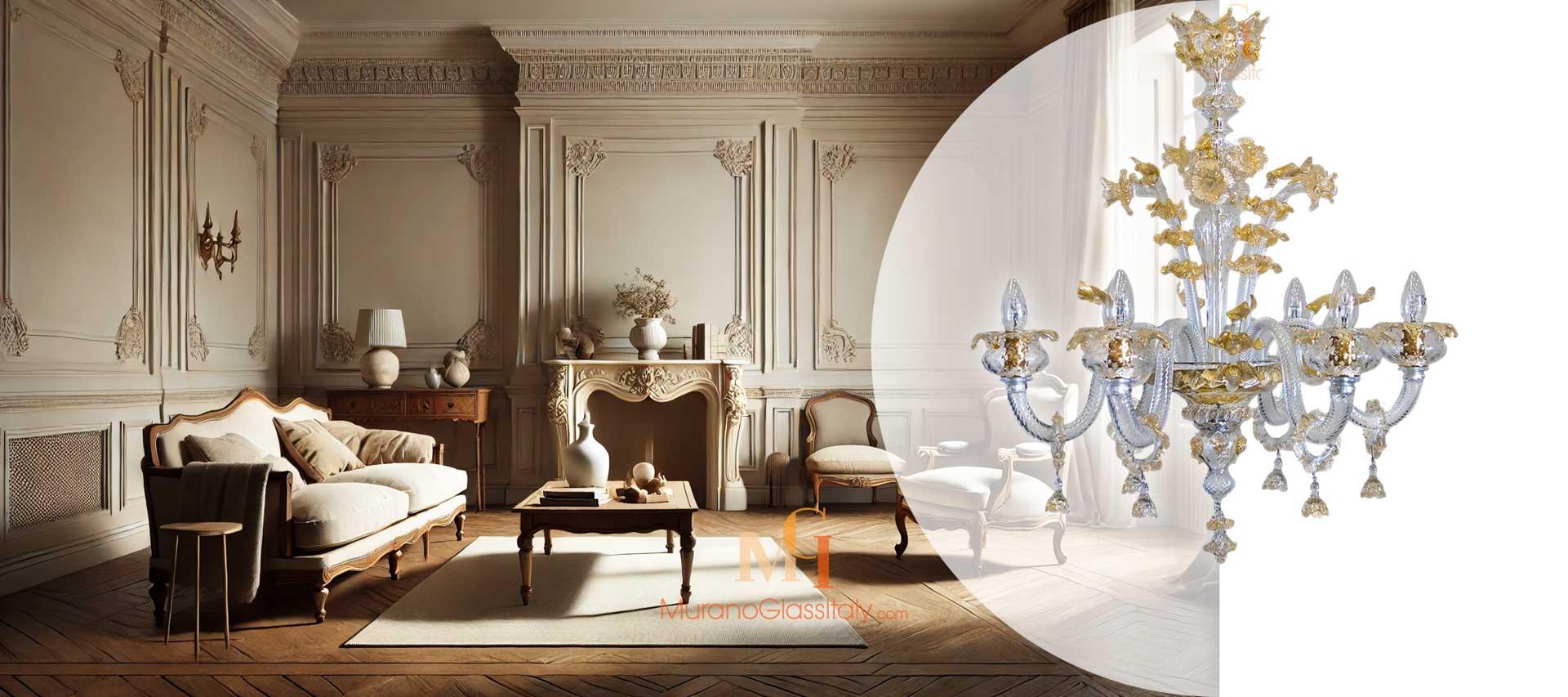 Murano Venetian Glass Chandeliers