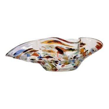 Blue Murano Glass Bowl