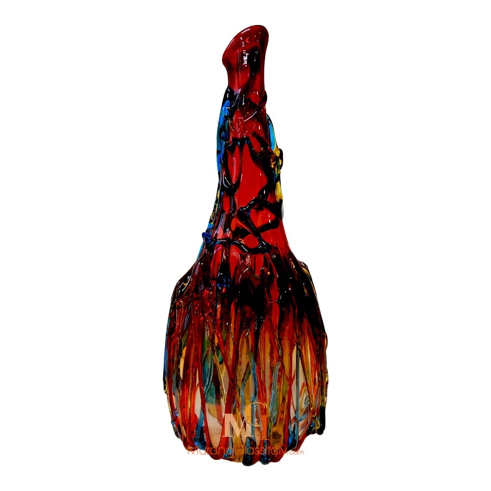 イタリア雑貨・ピエロコレクション【MURANO GLASS 赤の紳士】