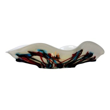 Blue Murano Glass Bowl