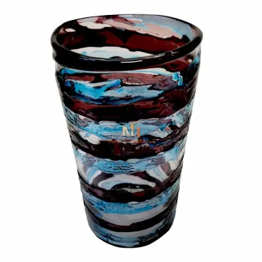 Tall Blown Glass Vase