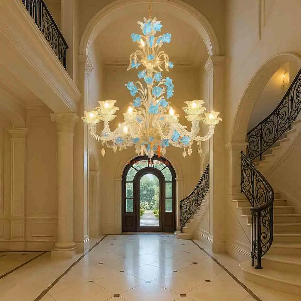Ducale 2 – Hand Blown Chandelier