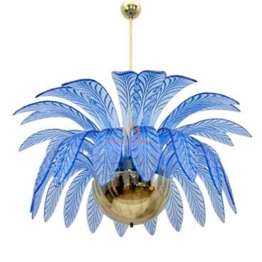 Palm Crystal Chandelier