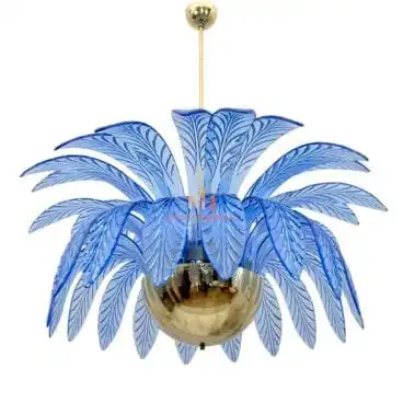 Palm Crystal Chandelier