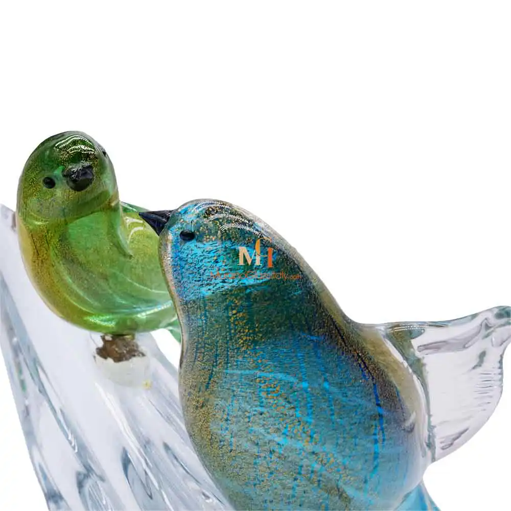 4 Uccellini 3 – Murano Art Glass Bird