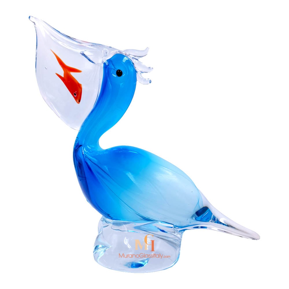 Pellicano 2 – Blown Glass Pelican Blown Glass Pelican