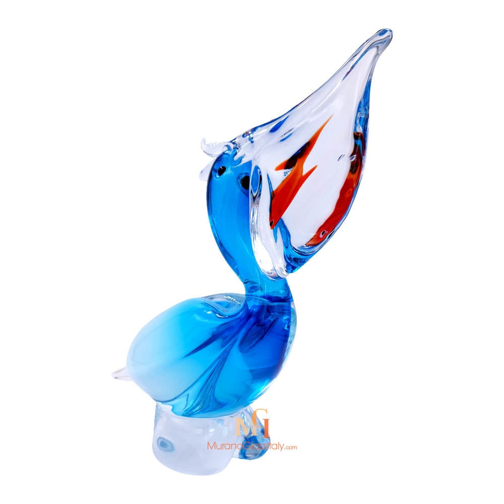 Pellicano 3 – Blown Glass Pelican Blown Glass Pelican