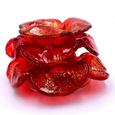 Venetian  Glass  Candle Holders