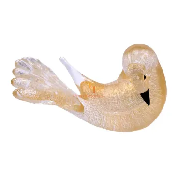 الحبيبة الذهبية - طائر زجاجي إيطالي