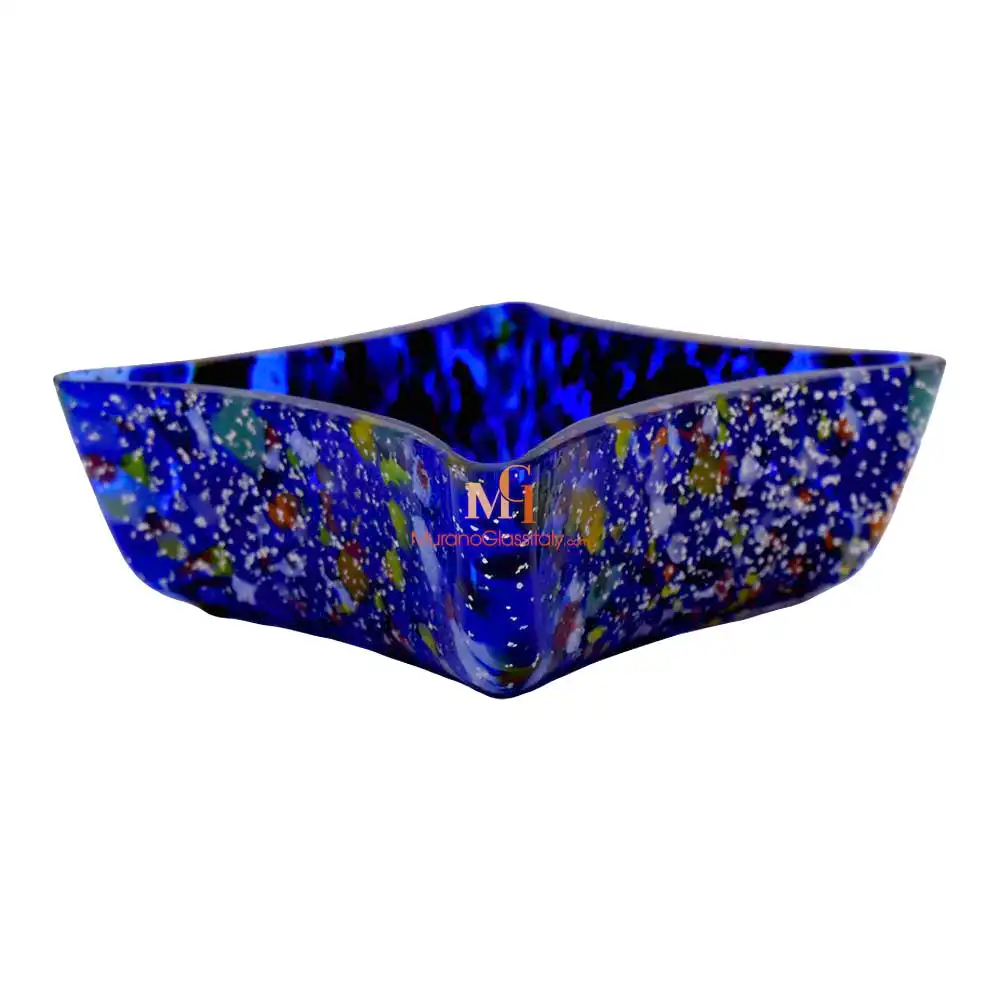 Mirò 2 – Blue Glass Bowl Blue Glass Bowl