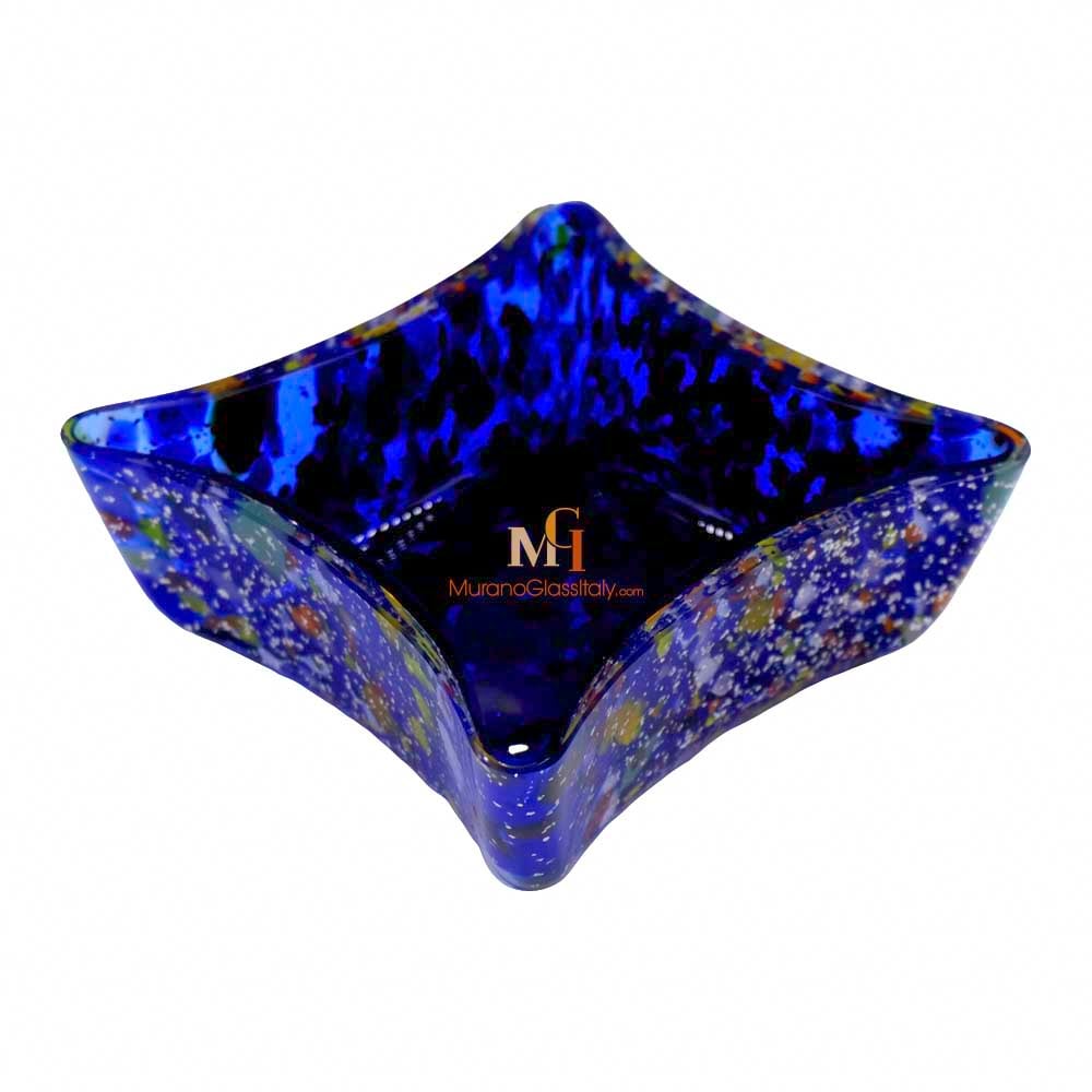 Mirò - Blue Glass Bowl Blue Glass Bowl