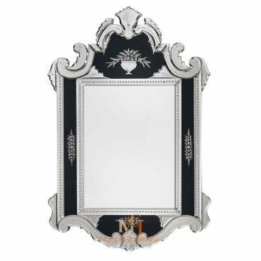 Lazise - ブラックベネチアンミラー