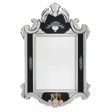 Lazise - ブラックベネチアンミラー