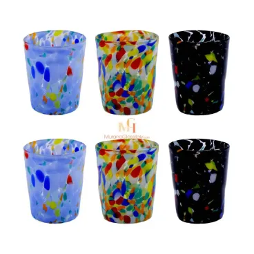 Murano Glass Shot Glasses