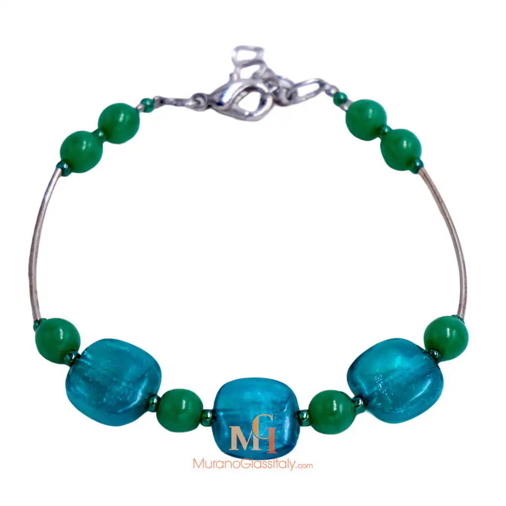Candy Green2 – Handmade Glass Bracelets Handmade Glass Bracelets
