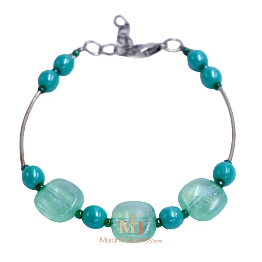 Candy Turquoise2 – Handmade Glass Bracelets Handmade Glass Bracelets