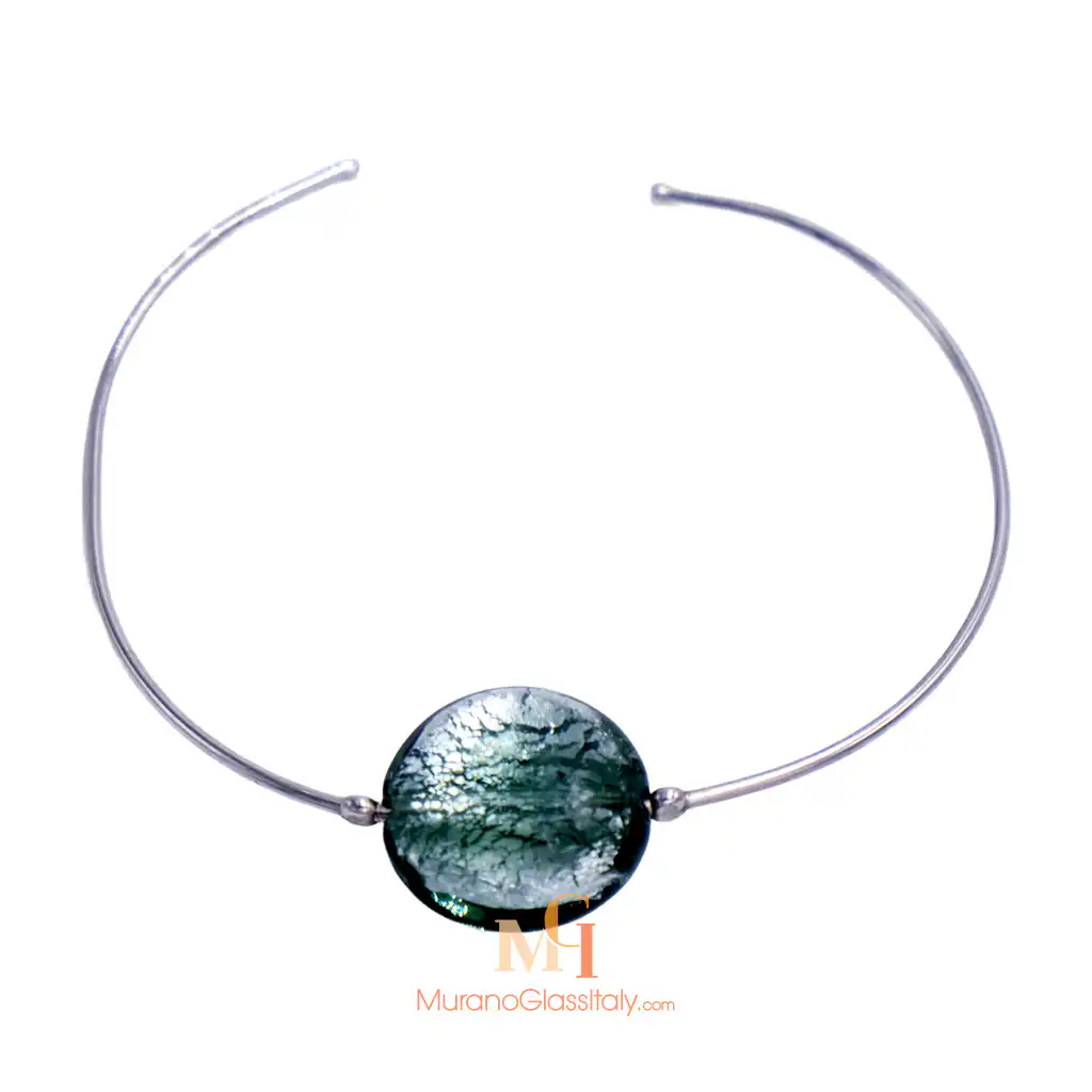 Finesse Green2 – Blown Glass Bracelet Blown Glass Bracelet